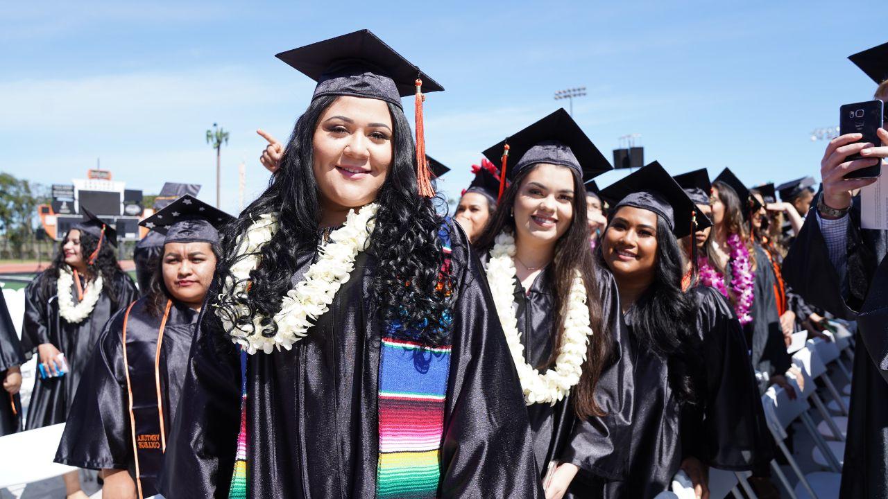 Smiling Ventura College Female Graduate